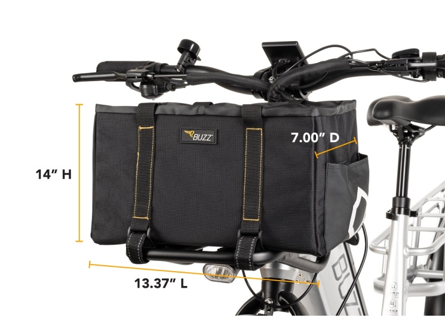 Buzz e-bike rack bin