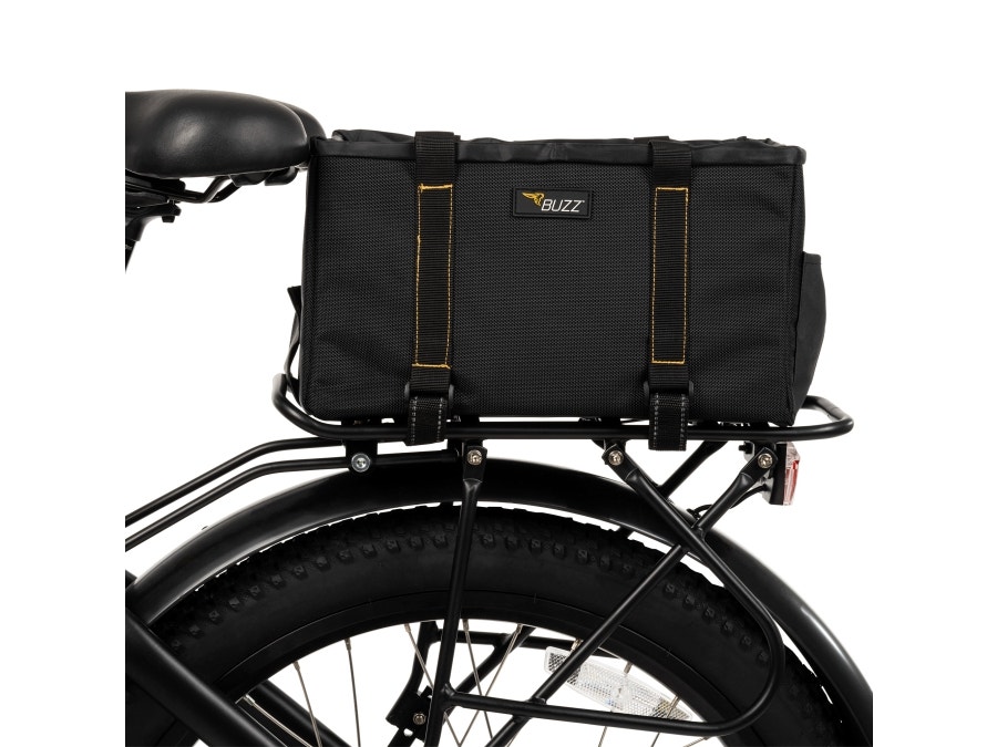 Front/Rear Bike Rack Bin with Waterproof Cover