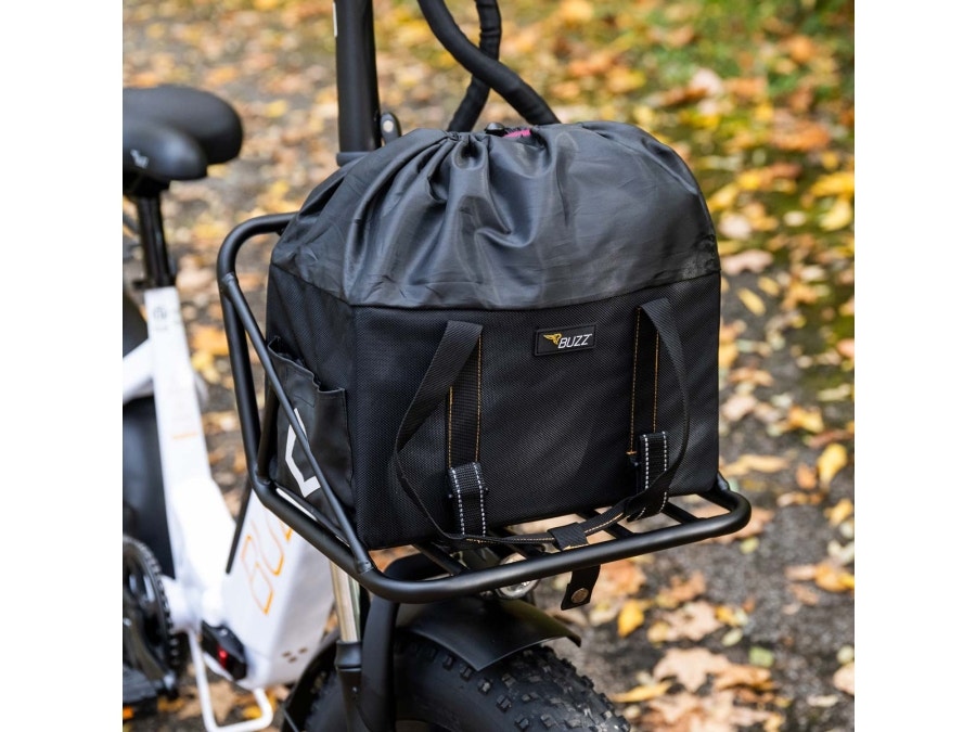 Front/Rear Bike Rack Bin with Waterproof Cover