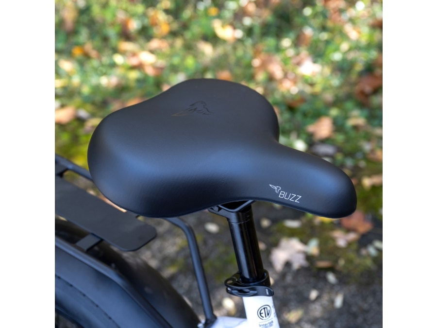 Buzz e-bike memory foam bike seat