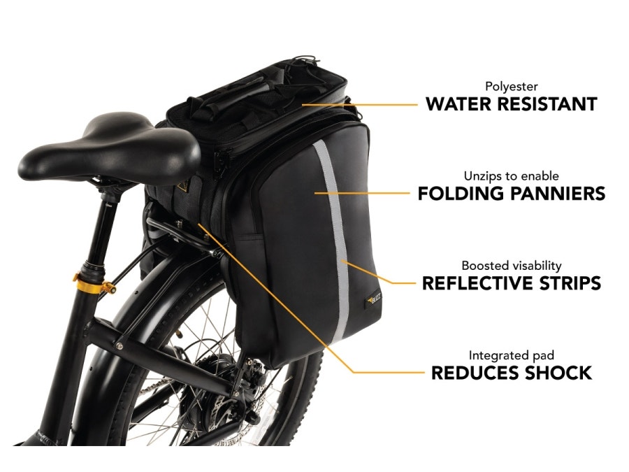 Buzz e-bike dual-sided pannier bag