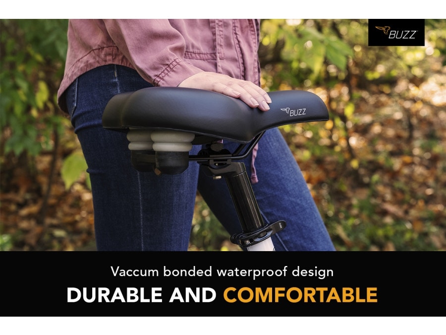 Buzz e-bike memory foam bike seat