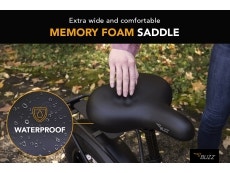 Buzz e-bike memory foam bike seat thumbnail
